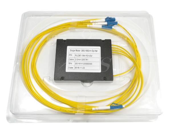 Buy Singlemode Connectorized LC/UPC 1x4PLC (Planar Lightwave Circuit) Splitters at wholesale prices