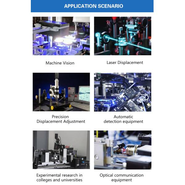 High Precision Cross Roller Guide Manual Stage X Axis Move Platform