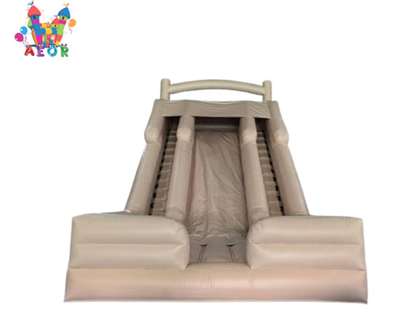 Custom Inflatable Water Slide Climbing Slide With Pool For Kids Party Rental
