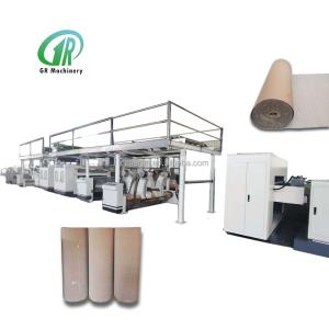 Quality Plc Control Corrugated Cardboard Production Line 200m/Min Design Speed for sale