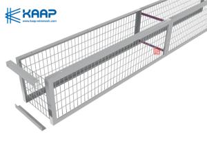 Quality Galvanized Welded Mesh Gabion , Rock Gabion Baskets Strong Frame Structure for sale