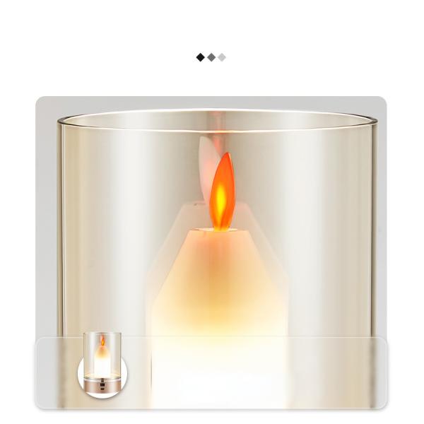 Hand Induction Sensor LED Candle Night Light , Smart Home Lights For Restaurant