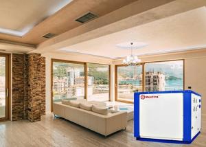 Quality Meeting Water To Air Heat Pump Home Floor Heating System With Constant Temperature And WiFi Control Function for sale