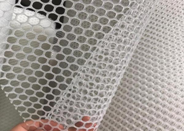 Buy 1.2mm hole White Extruded Plastic Netting Mesh at wholesale prices