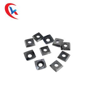 Quality Square Tungsten Carbide Woodworking Tool Insert Replaceable Finished for sale