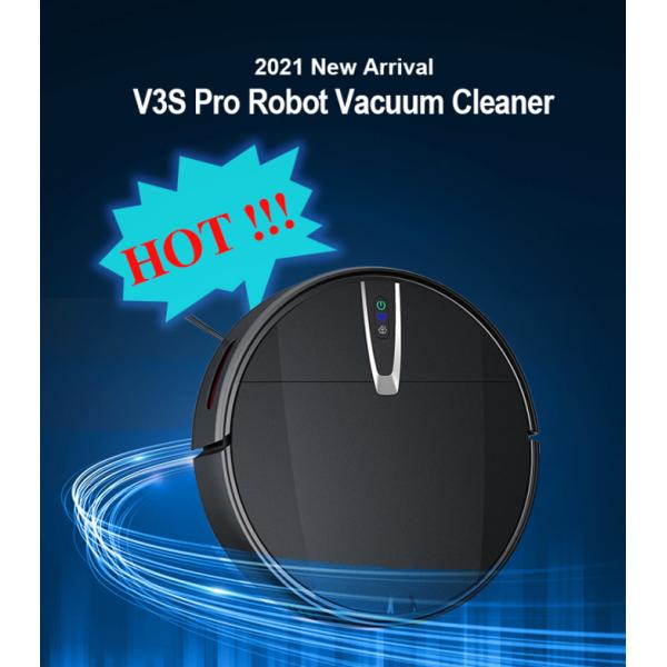 Glomarket Smart Robot Vacuum Cleaner Tuya Wifi House Cleaner With Wifi Laser Navigation 2000PA Suction Vacuum Robot