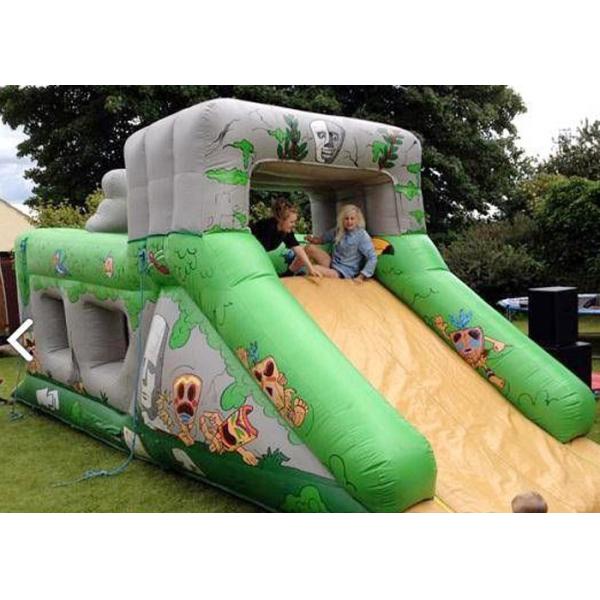 Fantastic Aztec Adventure Assault Rent Inflatable Obstacle Course Bounce House For Adult