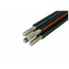 PE / PVC XLPE Insulated Cable Aerial Bundled Aluminium Phase Conductor for sale