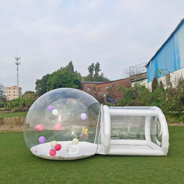 Transparent Inflatable Bubble Tent 100% PVC Bubble House With Blower