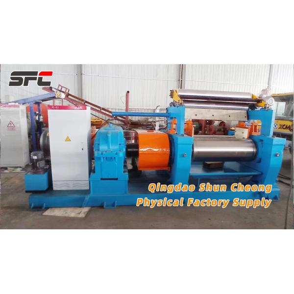 Open Rubber Mixing Mill With Automatic Stock Blender For Preferential Price