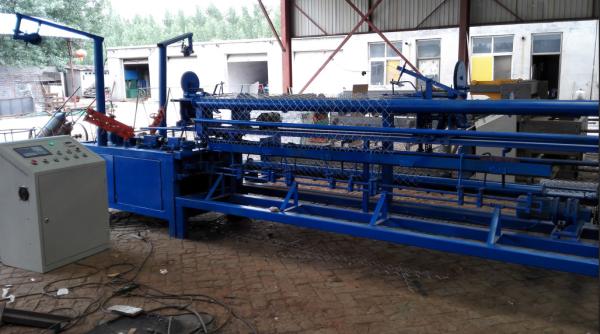 Buy High Productivity Chain Link Fence Making Machine / Diamond Wire Mesh Making Machine at wholesale prices