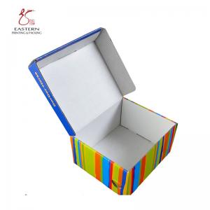 China Pantone Printing Foldable Corrugated Shoe Box . Shoe Packaging Box in various colors on sale