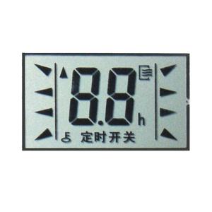 TN Negative Positive Digit Lcd Display Customized Transflective Monochrome