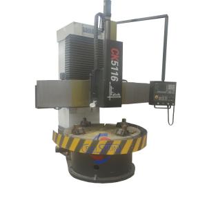 Quality Single Column CNC Vertical Lathe Machine High Precision CK5116 for sale