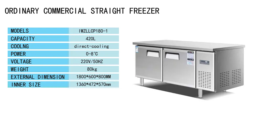 Ice Wheat Refrigerator Freezer 180*60*80cm Automatic Refrigeration