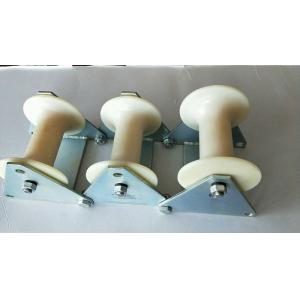 Quality Three Wheel Nylon Rollers Laying Cable Guide Roller for sale