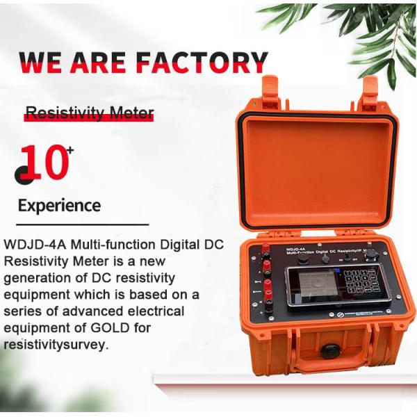 GeoVES Borehole Water Detector Geo Resistivity Testing Machine For Groundwater Geophysical Underground Water Finder