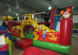 Quality Classic inflatable mickey jumping house cheap price inflatable fun city for sale
