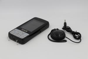 Manual / Automatic Tour Guide System , 100g Audio Guide System For Museums