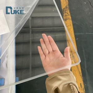 China DUKE Transparent 3mm Clear Acrylic Sheet / Plastic Sheet Custom Cut Acrylic Shapes on sale