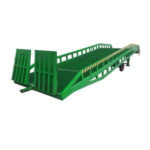 10 Tons Loading Capacity Mobile Dock Ramp , Container Loading Ramp