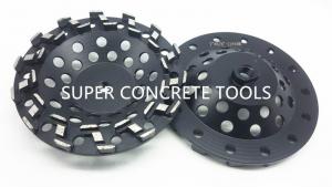 180mm Z Seg Metal Bond Diamond Concrete Floor Cup Wheels For Hand Held Polishers