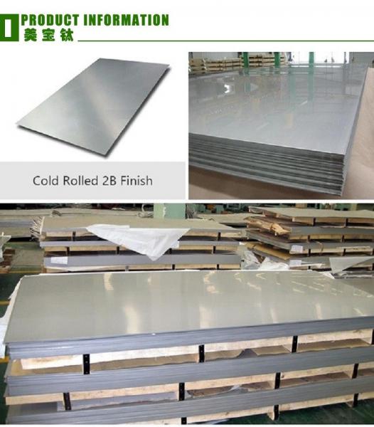 430 2B Cold Rolled Stainless Steel Plate