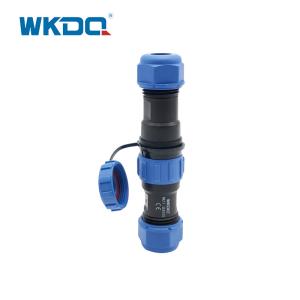Quality Circular Multipole Wire Waterproof Connector Thread Solder Wk17 Docking Pin Plug Socket for sale