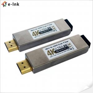 China 4K Mini 300m HDMI Over OM3 Fiber Optic Converter No Delay Loss Optical Fiber Extender on sale