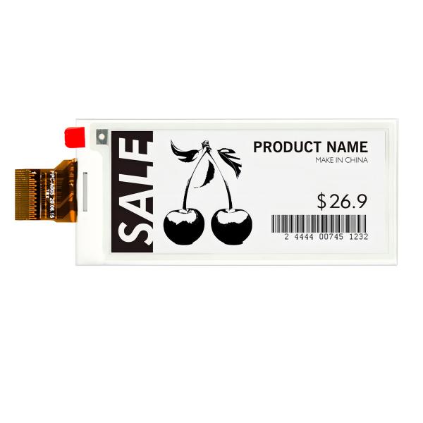 Buy 2.9 Inch E-Paper Display Module - Black & White E-Ink Screen (296 x 128) with SPI Interface at wholesale prices