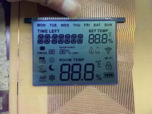 Quality Positive Digit FSTN LCD Screen 6 O Clock Custom Transmissive Display TN Lcd Module For Thermostat for sale