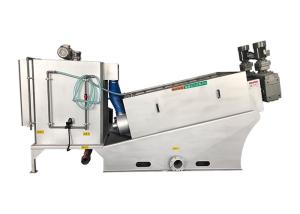 Quality SS Mobile Dewatering Screw Press Machine Rust Resistant for sale