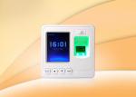 White Fingerprint Access Control System With USB Flash Drive For Offline Data