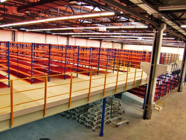 Buy Material Handling Equipment Shelving Pallet Racking Mezzanine With Multilayer at wholesale prices
