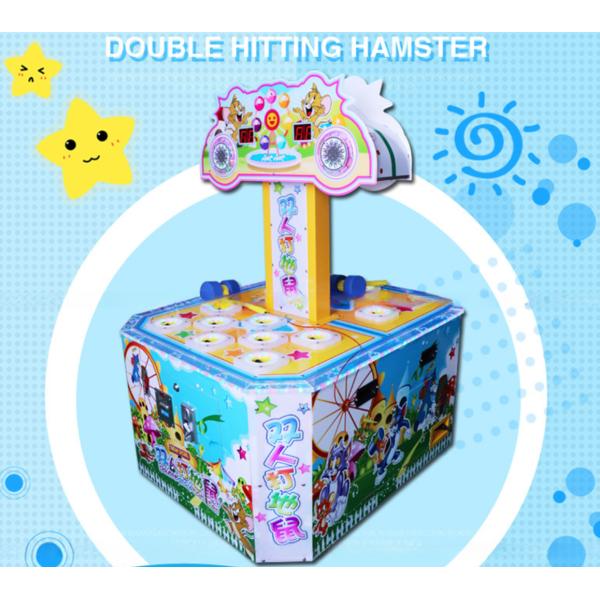 Dreamland indoor game center double players hitting mouse arcade machine for sale