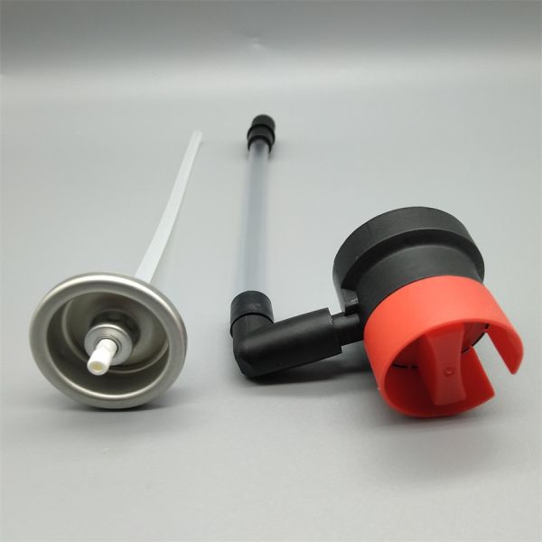 Efficient Tire Inflator Valve Actuator for Fleet Maintenance and Logistics Centers with Lock-On Mechanism