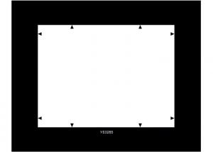 China YE0285 Digital Image Resolution Chart For Evaluation Infrared Illumination Operating View Distance on sale