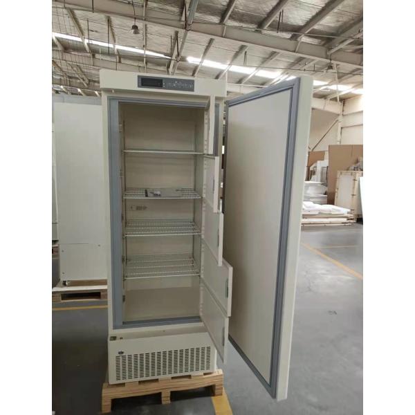 Minus 40 Degree LED Digital Display R290 Standing Deep Medical Freezer With Color Sprayed Steel 328 Liters