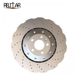 Quality 4G0615301E Auto Brake Disc Cross Drilled And Slotted For Audi A7 for sale