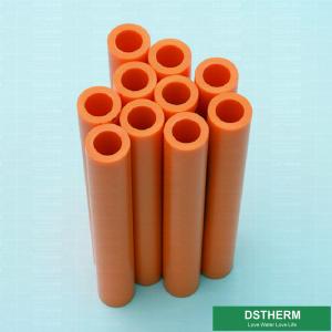 Quality Ppr Pipe Orange Color Polypropylene Random Type C Ppr Pipe Cold and Hot Water Supplying Ppr Pipe for sale