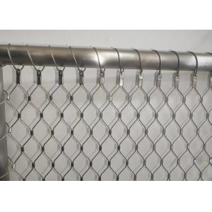 Quality 316l Zoo 7x7 Flexible Stainless Steel Cable Netting Rope Mesh for sale