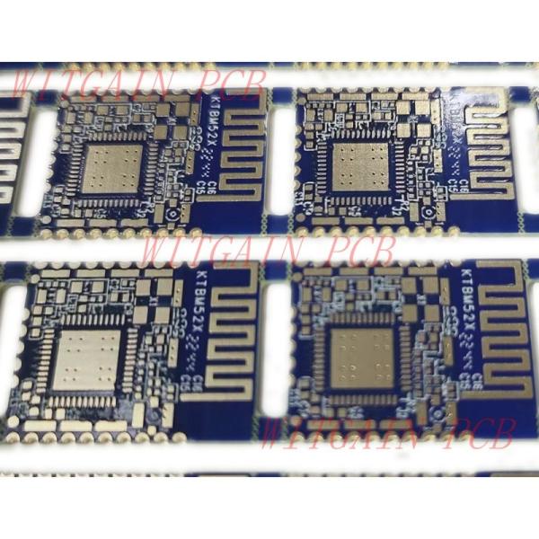 Buy 4 Layer Half Plated Hole PCB Bluetooth Module 0.8MM Board Thickness Customized at wholesale prices