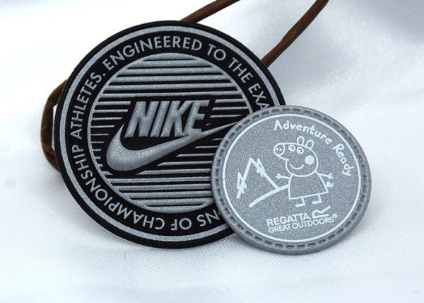 Buy 2 In 1 Sail TPU Clothing Labels Custom Reflective Patches For Clothing at wholesale prices