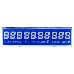 Quality 5.0 V Negative Transmissive HTN Segment Code LCD Treadmill Display for sale