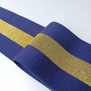 Quality Custom Stretch Strap Long Lasting Elasticity Polyester Thick Elastic Band For Suspender Belts for sale
