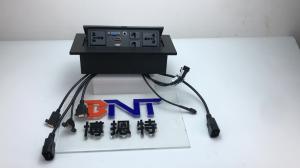 Quality BNT office table hidden electrical sockets pop up desktop grommet power socket for sale