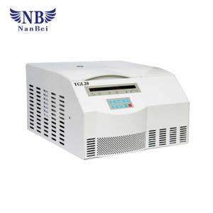 Quality Refrigerated Lab Centrifuge Machine 21000rpm Max Speed Noise &lt;=58dBA for sale