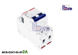 Quality 2 Amp B Curve Circuit Breaker 2Pole Type C Mcb Tripping Curve for sale