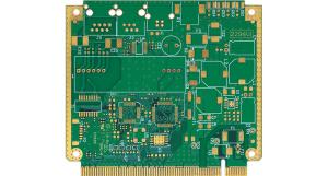 China Security Surveillance Device Multilayer PCB Board OSP V0 60 * 37 Mm 10-layer PCB with Blind Via and Gold Fingers on sale
