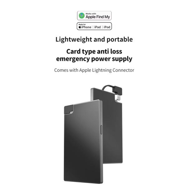 ODM Ultra Slim Find My Wallet Tracker gPS Global Tracker Locator For IPhone